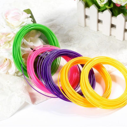 10/20 Colours 5m 1.75mm PLA Refill Filament Consumable for 3D Printer Drawing Pen - Aimall