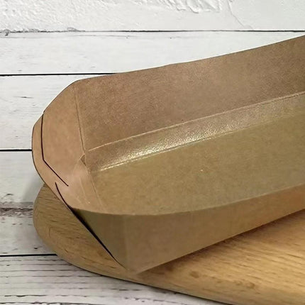 500PCS Boat Serving Baskets Paper Popcorn Trays Cardboard Storage Boxes - Aimall