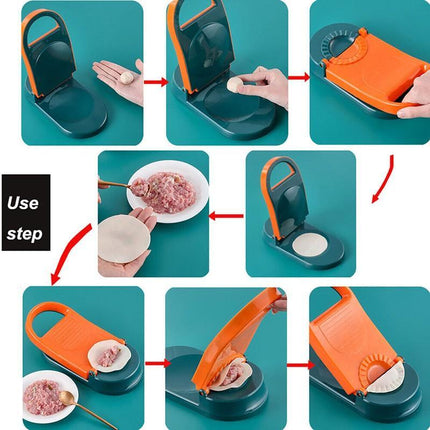 Dumpling Skin Chapati Maker Press Mold Handle Dough Presser Wrapper Mould Pastry - Aimall