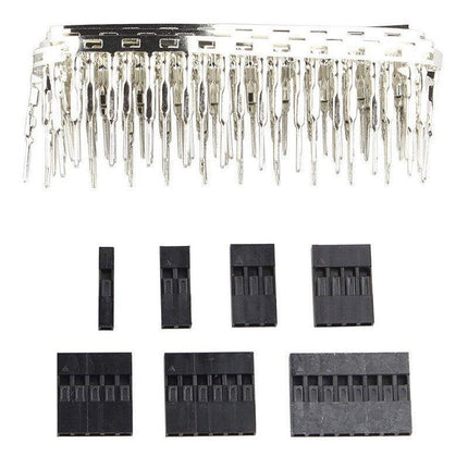 620x Male Jumper Pin Dupont Pin Crimp Wire Housing Kit Header Female Connector - Aimall