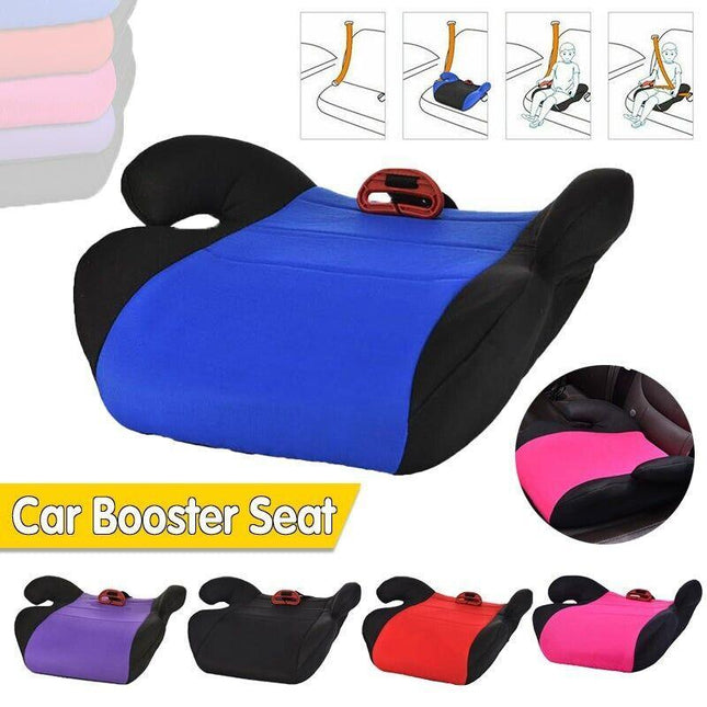 Car Booster Seat Chair Cushion Pad For Toddler 4-12 years Children 15-36kg Kids - Aimall