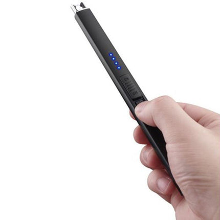 Electric Rechargeable Flameless USB Lighter Candle BBQ Windproof Kitchen Tool - Aimall