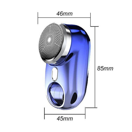 LCD Rechargeable Portable Electric Shaver Mini-Shave For Man Razor Business - Aimall