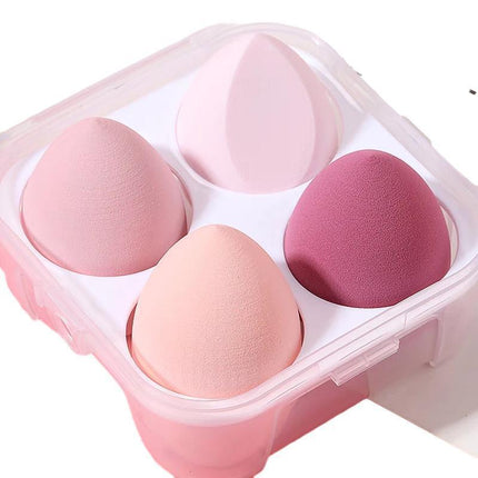 4PCS Value Makeup Foundation Blender Sponge Blending Puff Cosmetic Beauty Eggs - Aimall