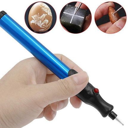 Tool Ceramic Metal Wood Engraving Pen Glass Electric Micro Engraver Diamond - Aimall