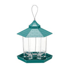Garden Hanging Wild Bird Feeder Birds Gazebo Shape Container Waterproof Outdoor - Aimall