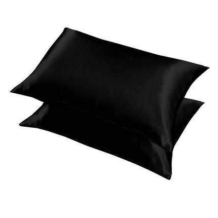 2X Satin Pillow Case Bedroom Pillowcase Cushion Covers Home Decor Luxury Slip - Aimall