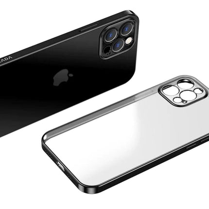 Black For iPhone 13 12 11 Pro Max Case Thin Matte Ultra Slim Shockproof Clear Cover - Aimall