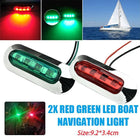 1set Boat Navigation Lights Waterproof Marine Utility Led Strip Lights 12-24V - Aimall