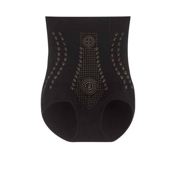 Ionstech Unique Fiber Restoration Shaper Graphene Honeycomb Tummy Control High Black - Aimall