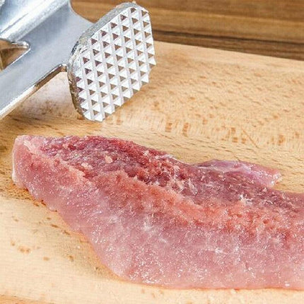 Aluminium Metal Meat Mallet Tenderizer Steak Beef Chicken Hammer Kitchen Tool - Aimall