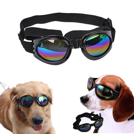 Protection Small Doggles Dog Sunglasses Pet Goggles UV Sun Glasses Eye Wear - Aimall