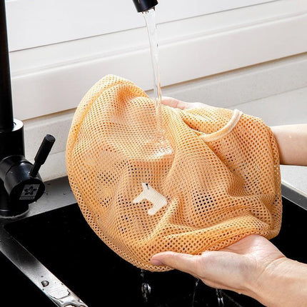 Vegetable Onion Potato Hanging Bag Kitchen Garlic Ginger Mesh Storage Bag - Aimall