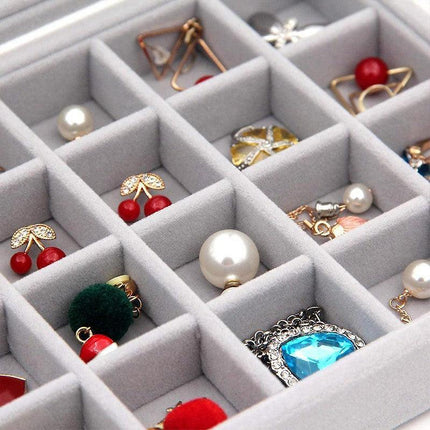 Velvet Earring Jewelry Display Hanger Organizer Box Holder Storage Case AU Stock - Aimall