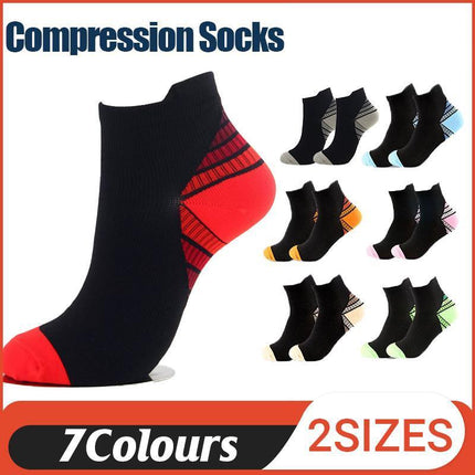 Plantar Fasciitis Compression Socks Foot Sleeve Ankle Support Brace Achy 6 Pairs L/XL - Aimall