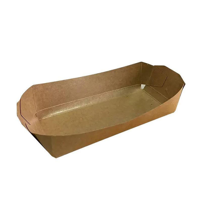 500PCS Boat Serving Baskets Paper Popcorn Trays Cardboard Storage Boxes - Aimall