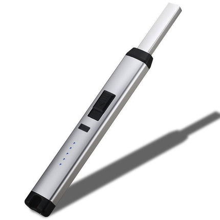 Electronic USB Rechargeable Pulse Arc Candle Lighter Kitchen Camping Stove BBQ - Aimall
