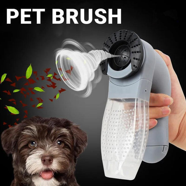 Electric Pet Dog Cat Hair Remover Cleaner Grooming Brush Comb Vacuum Trimmer - Aimall