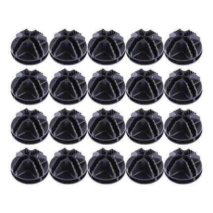 20PCS Wire Storage Cube Plastic Connectors Mesh Snap Plastic Push Grid - Aimall
