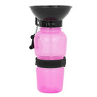 500ML Dog Cat Water Drinking Bottle Detachable Travel Cup Portable Pet Feeder - Aimall
