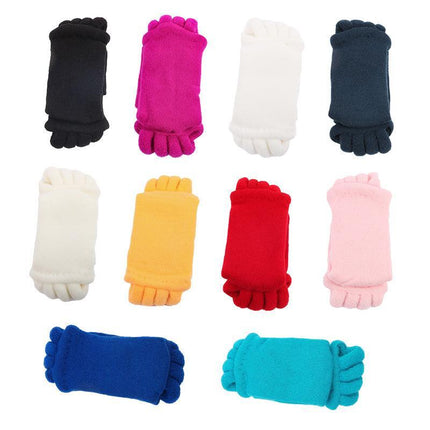 1 Pair Yoga Massage Socks Toe Separator Foot Alignment & Pain Relief - Aimall