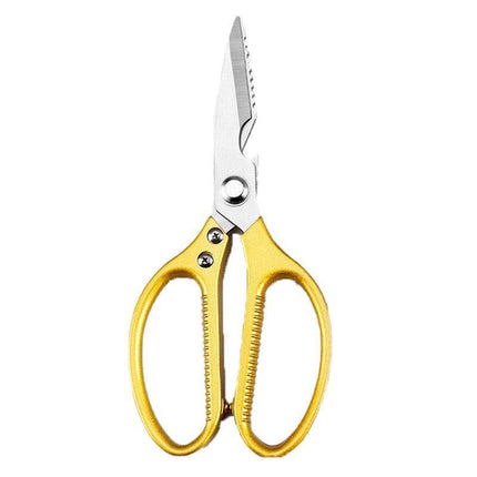 2x Japanese Heavy Duty Stainless Steel Kitchen Scissors Shears Fish Chicken Bone - Aimall
