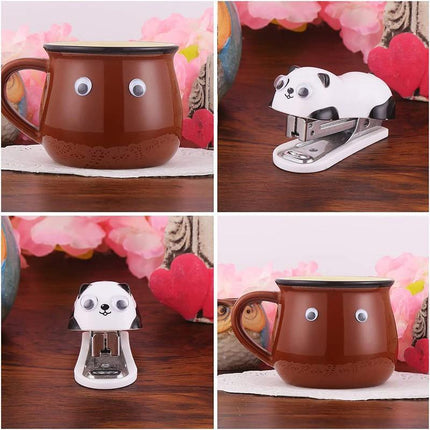 730x Google Googly Eyes Joggle Moveable Black Eye Wiggly Craft Stick On Adhesive - Aimall