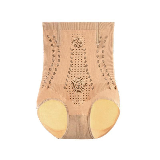 Ionstech Unique Fiber Restoration Shaper Graphene Honeycomb Tummy Control High Beige - Aimall