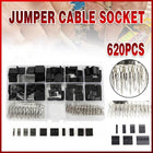 620x Male Jumper Pin Dupont Pin Crimp Wire Housing Kit Header Female Connector - Aimall