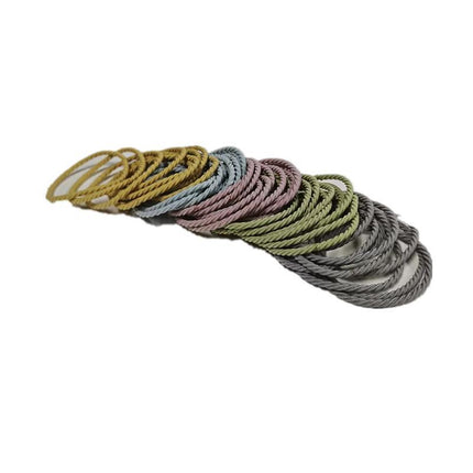100PCS Elastic Hair Ties Band Rope Cute Tiny Ponytail Holders Girls Bulk Set - Aimall