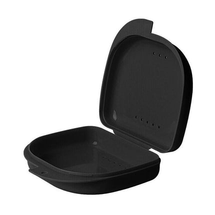Orthodontic Retainer Box Teeth Mouth Denture Dental Case Guard Storage Sport - Aimall