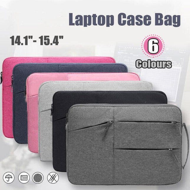 Laptop Sleeve Travel Bag Carry Case For MacBook Air Pro 14.1”-15.4” - Aimall