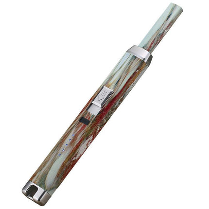 Electronic USB Rechargeable Pulse Arc Candle Lighter Kitchen Camping Stove BBQ - Aimall