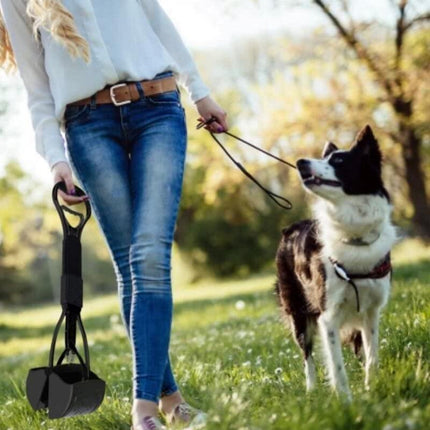 Pet Dog Waste Easy Pickup Pooper Scooper Walking Poo Poop Scoop Grabber Picker - Aimall