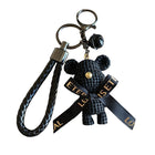 Rabbit/Bear Doll Accessories Car Key Ring Keyring Ornaments Bear Keychain - Aimall