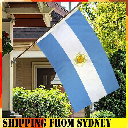 150 x 90cm Large Argentina Flag Argentine Argentinian National Outdoor Festival - Aimall