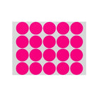 Rose Red Assorted Sizes Colour Sticker Dots Adhesive Round Labels Circular Spot Scrapbook - Aimall