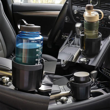 Car Cup Holder Expander Adapter for Bottles & Big Drinks Stable Fit for Car Auto - Aimall