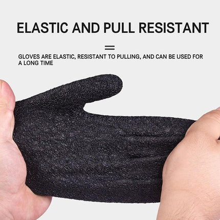 Fisherman Pro Fishing Glove With Magnet Release Catch Anti-slip Cut Resistant - Aimall