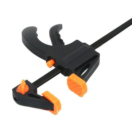 Quick Woodworking Clip Bar Clamp F-tyle Grip Quick Ratchet Release Squeeze Tools - Aimall