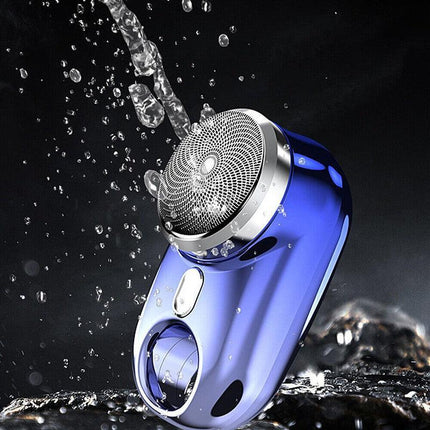 LCD Rechargeable Portable Electric Shaver Mini-Shave For Man Razor Business - Aimall