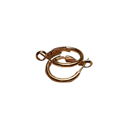 1Pair Surgical Steel Hinged Segment Hoop Ring Sleeper Lip Ear Nose Body Piercing - Aimall