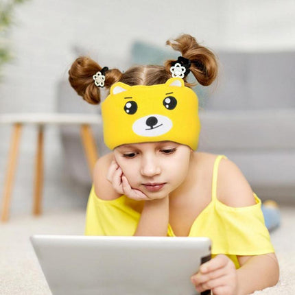 Kids Bluetooth Headband Headphone Earphone Wireless Sleeping Music Headwear Cute - Aimall