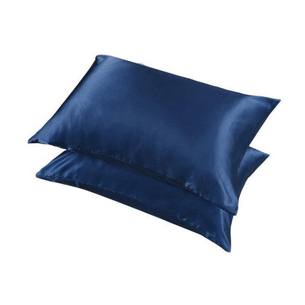 2X Satin Pillow Case Bedroom Pillowcase Cushion Covers Home Decor Luxury Slip - Aimall