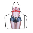 Funny Adult Men Women Novelty Aprons Party Game Cooking Kitchen BBQ Baking - Aimall