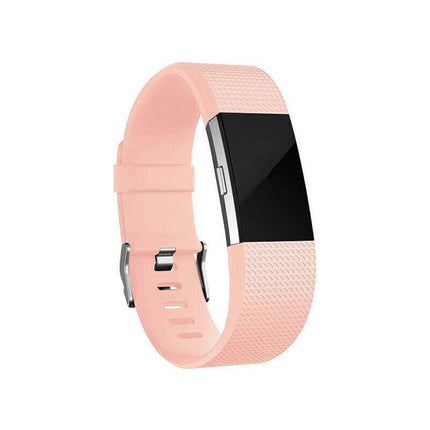 S Size Silicone Watch Wrist Sports Strap For Fitbit Charge Band Wristband Replacement - Aimall