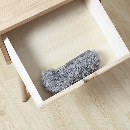 S/L Long Telescopic Feather Duster Extending Handle Home Cleaner Dust Brush Tool - Aimall