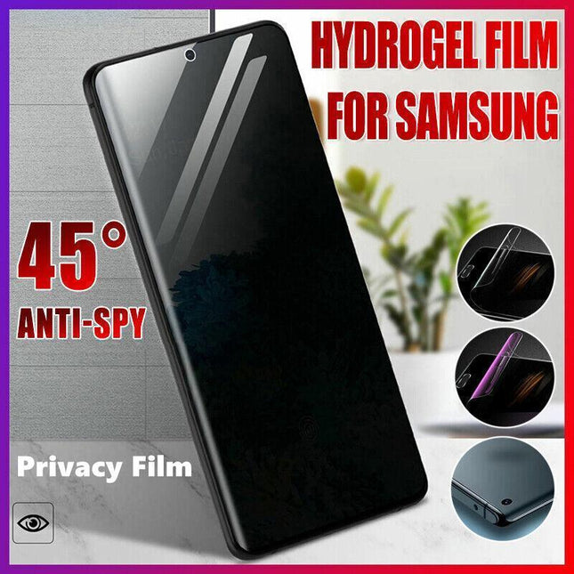 Hydrogel Privacy Film Screen Protector For Samsung S22 S21 S20 Note 20 10 9 8 - Aimall