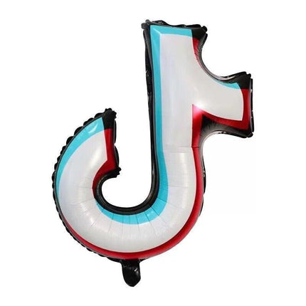 5PCS Tik Tok Helium Foil Balloon Set Party Supplies TIKTOK Birthday Decoration - Aimall