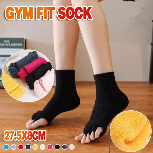 ONLY HAPPY FEET BRINGS YOU THIS TYPE OF FOOT RELIEF Toe Separator Alignment Sock - Aimall